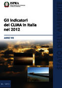 Gli indicatori del clima in Italia nel 2012