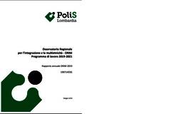 Rapporto dell’Osservatorio regionale Rapporto dell’Osservatorio regionale