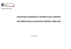 Struttura economica e dinamica delle imprese in Liguria Struttura economica e dinamica delle imprese in Liguria
